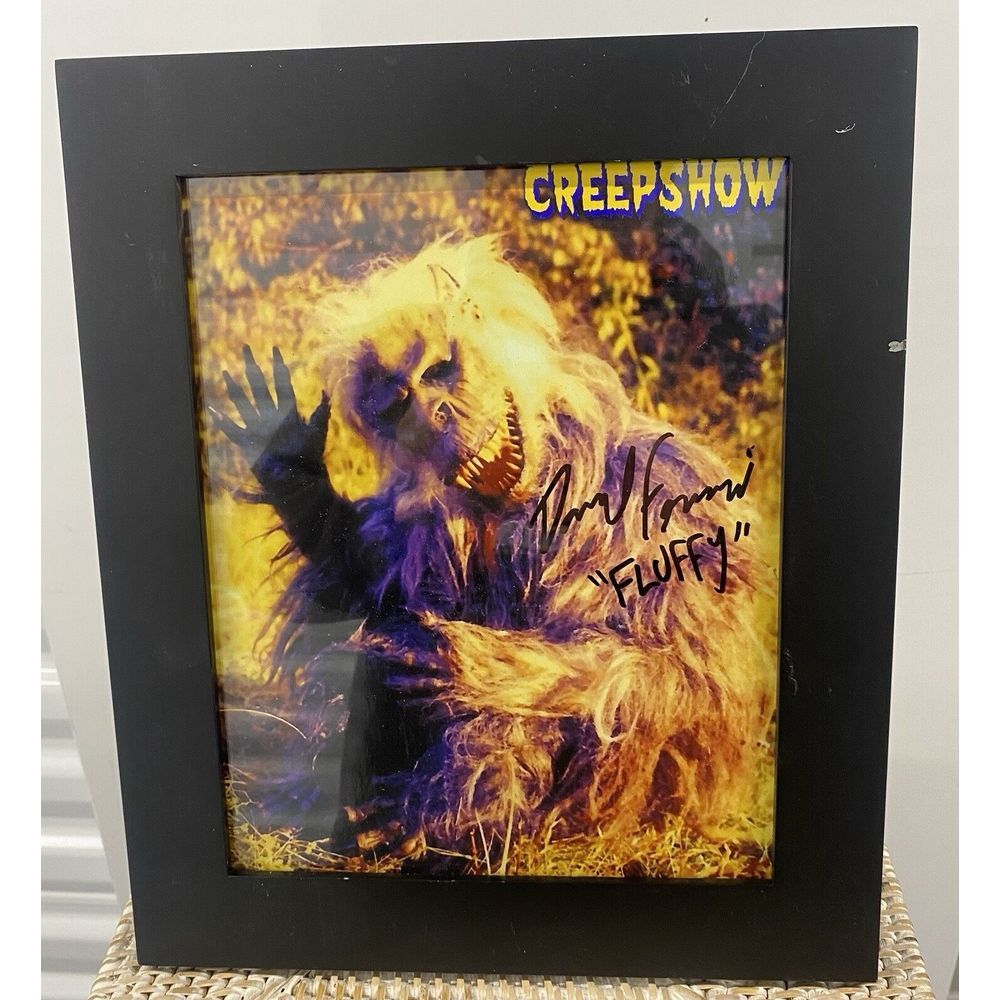 Darryl Ferrucci Creepshow Fluffy Autograph‎ Hand Signed 8x10 Photo No COA